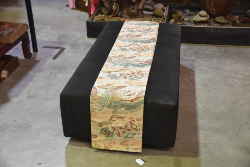 Japanese Phoenix Obi Sash Table Runner