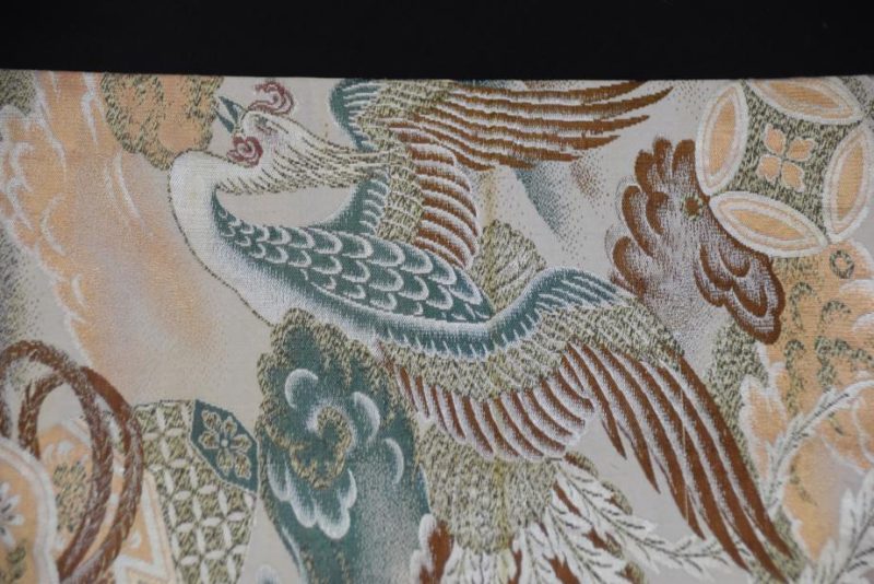 Japanese Phoenix Obi Sash Table Runner - Image 8