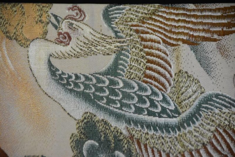 Japanese Phoenix Obi Sash Table Runner - Image 7