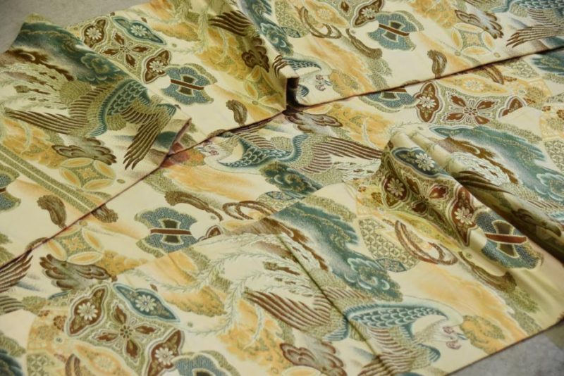 Japanese Phoenix Obi Sash Table Runner - Image 3