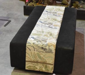 Japanese Phoenix Obi Sash Table Runner