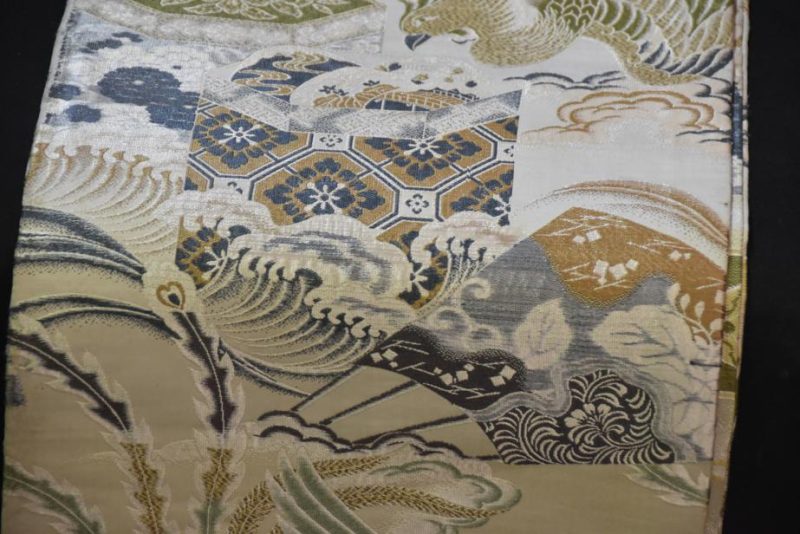 Japanese Phoenix Obi Sash Table Runner - Image 2