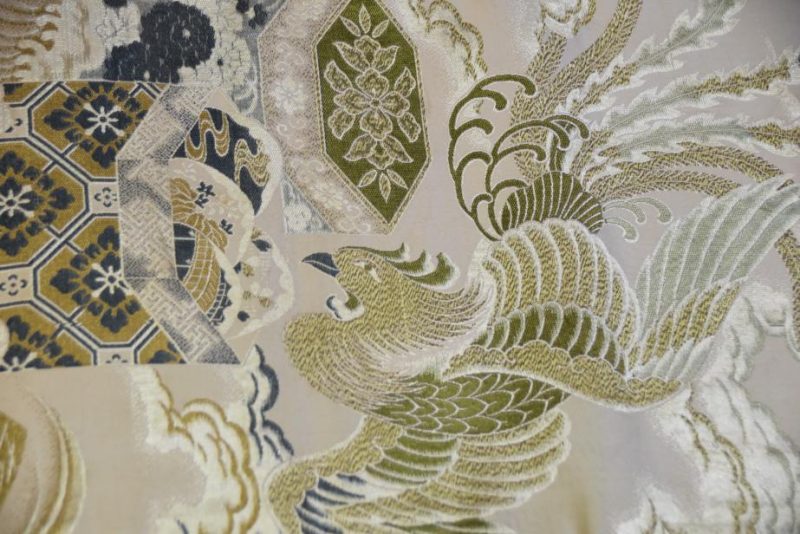 Japanese Phoenix Obi Sash Table Runner - Image 8