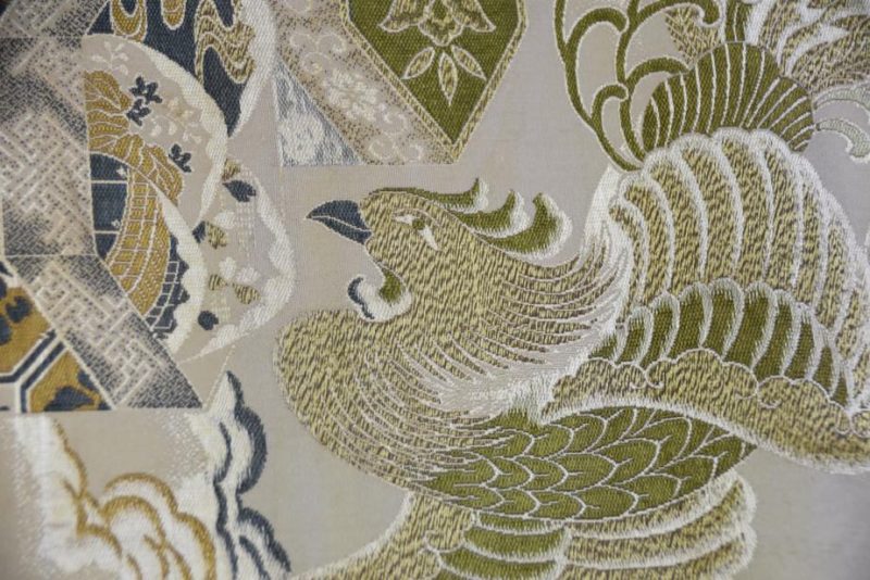 Japanese Phoenix Obi Sash Table Runner - Image 7