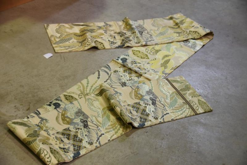 Japanese Phoenix Obi Sash Table Runner - Image 3