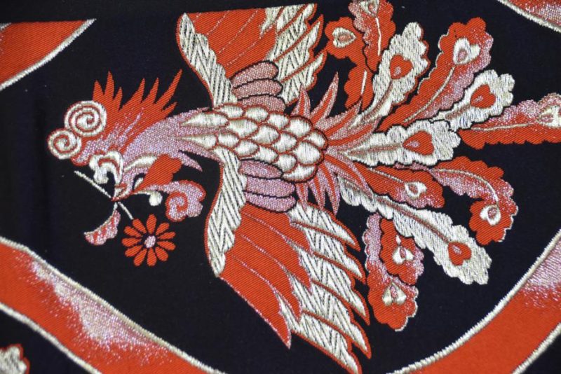 Japanese Silk Table Runner Obi Sash - Image 6