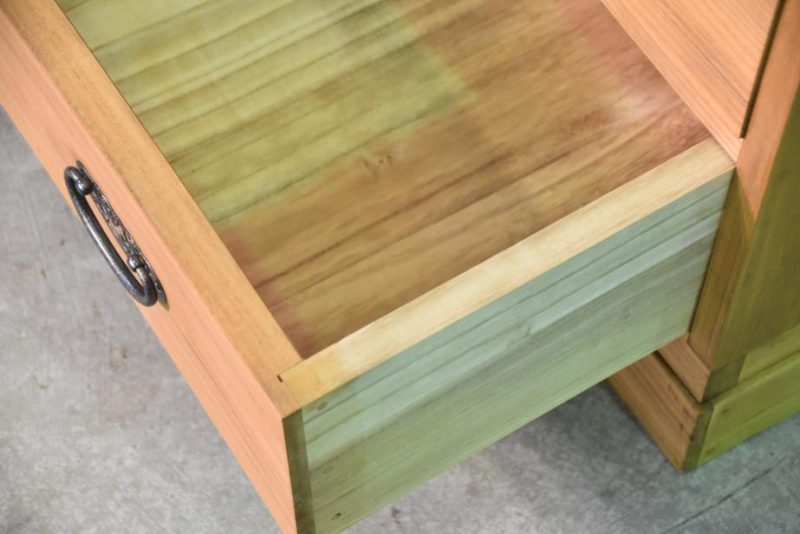 Solid Wood Japanese Vintage Wedding Chest - Image 7