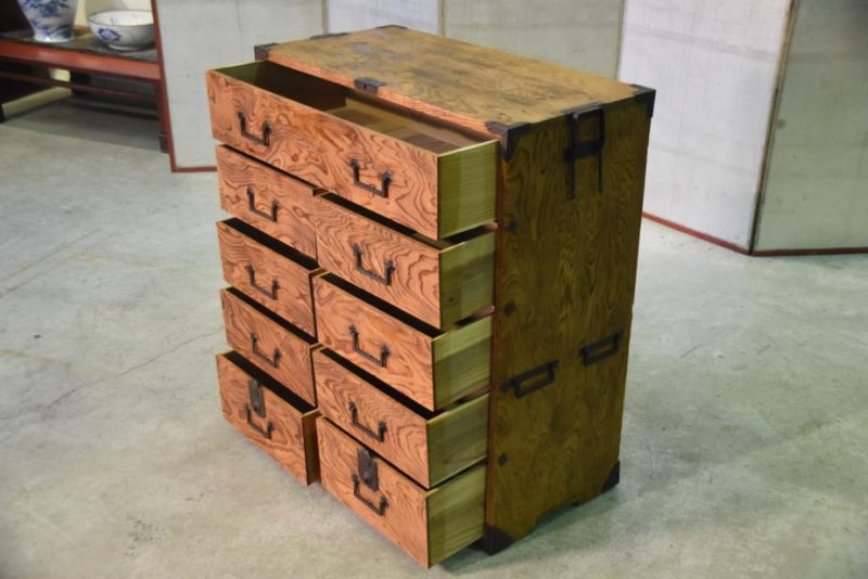 Antique Japanese Chest of Drawers - Image 7