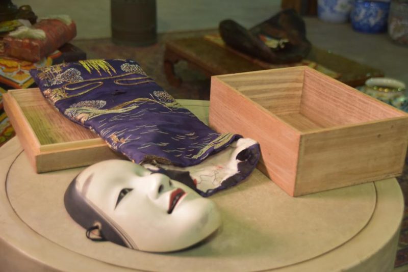Japanese Wooden Noh Mask - Image 10