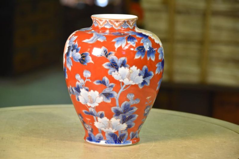 Fukugawa Ceramic Flower Vase - Image 11