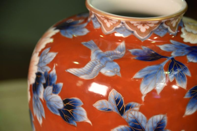 Fukugawa Ceramic Flower Vase - Image 10