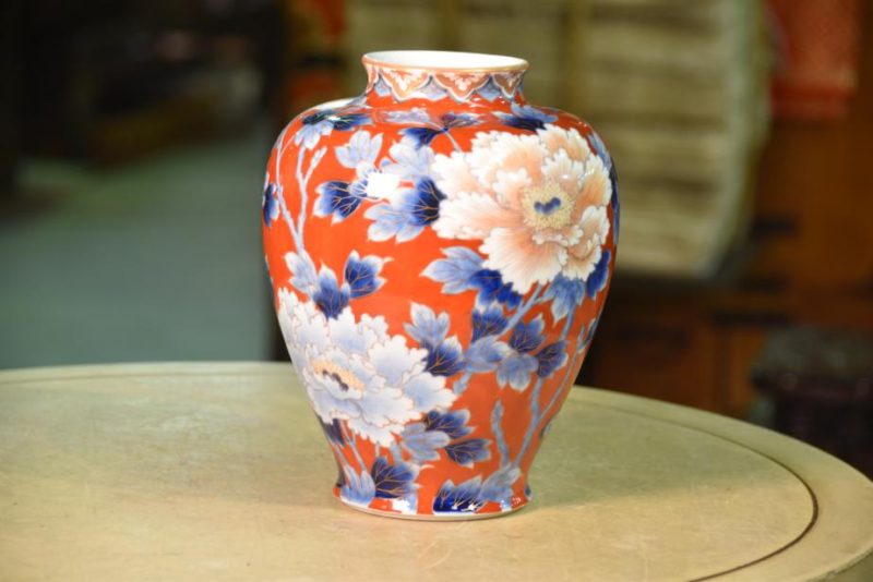 Fukugawa Ceramic Flower Vase - Image 8