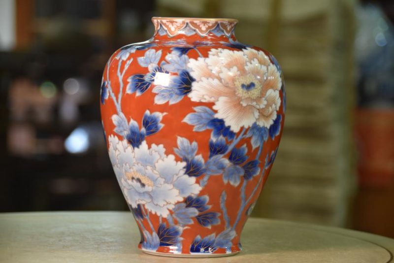 Fukugawa Ceramic Flower Vase - Image 7