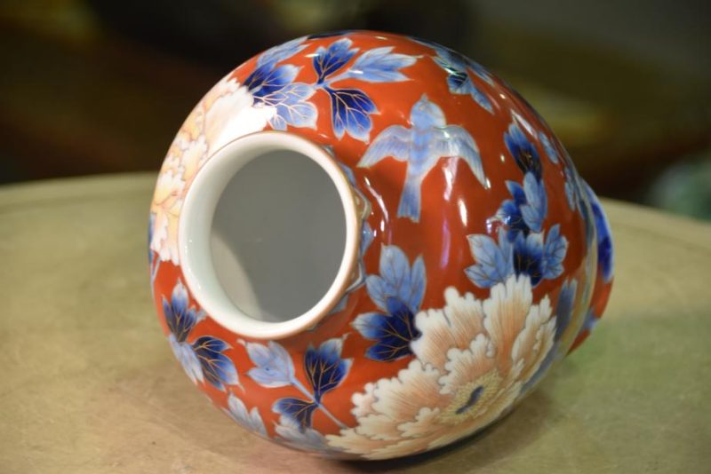 Fukugawa Ceramic Flower Vase - Image 6