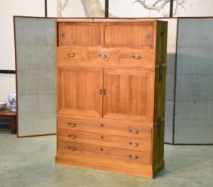 Vintage Japanese 3 Section Wedding Chest