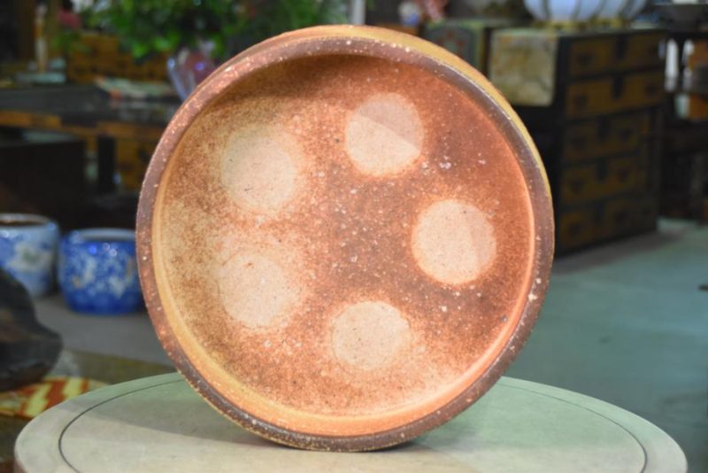 Shigaraki Pottery Bowl Vase - Image 4