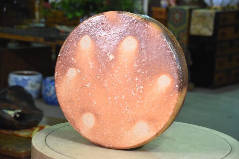 Shigaraki Pottery Bowl Vase - Image 3