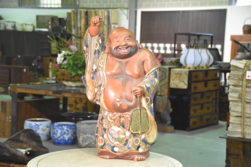 Kutani Pottery Hotai San - Image 2