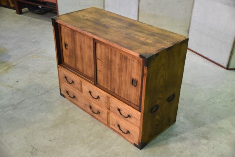 Japanese Low Sideboard - Image 10
