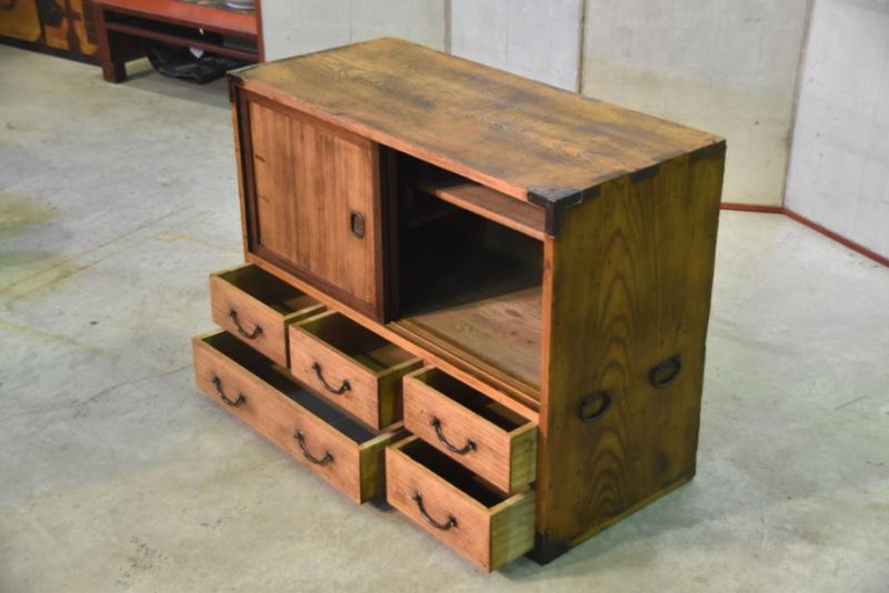 Japanese Low Sideboard - Image 8