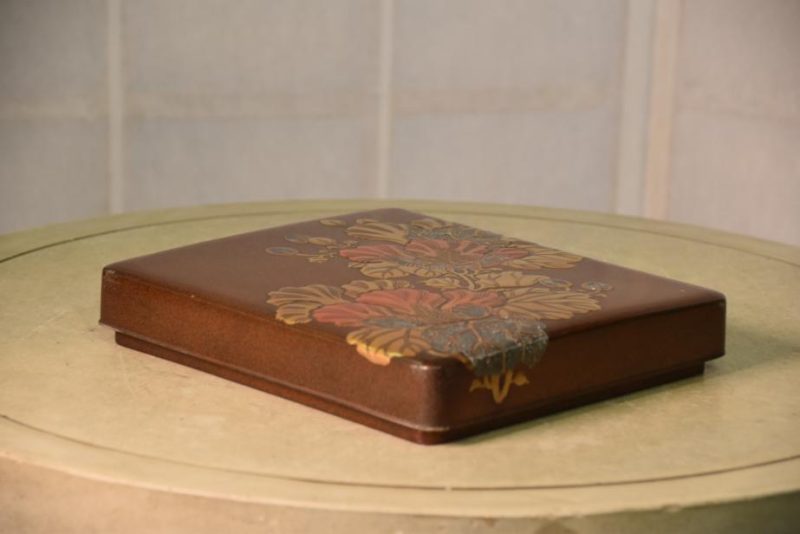 Maki-E Lacquer Writing Box Suzuri Bako - Image 6