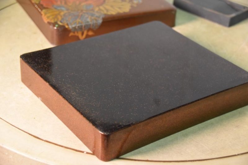 Maki-E Lacquer Writing Box Suzuri Bako - Image 3