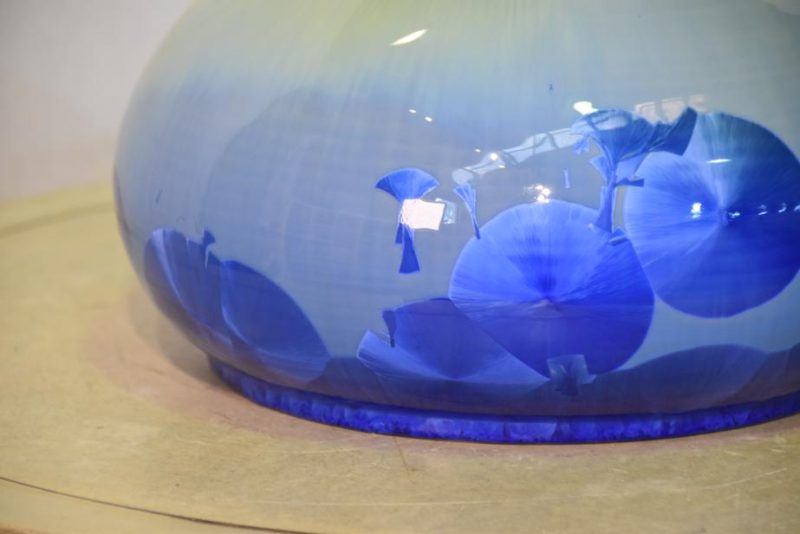 Porcelain Crystaline Vase - Image 2