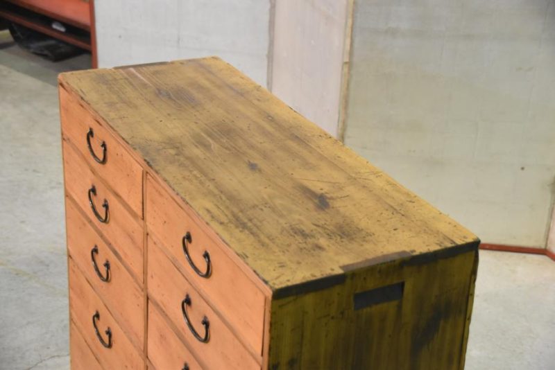 Japanese Antique Chest of Drawers Hikidashi - Image 8