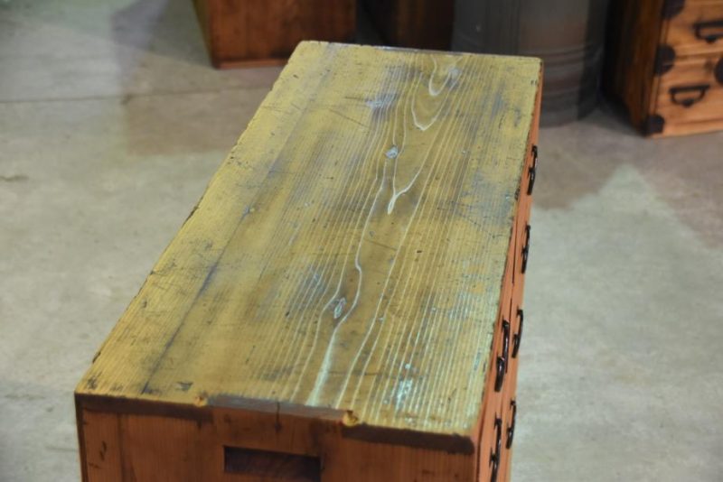 Japanese Antique Chest of Drawers Hikidashi - Image 4