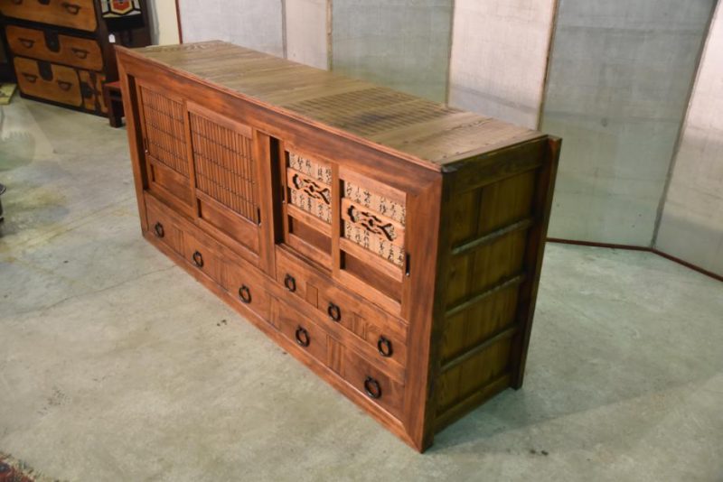 Antique Japanese Mizuya Sideboard - Image 7