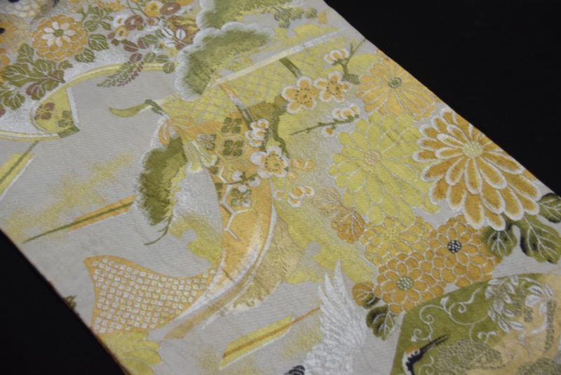 Japanese Brocade Obi - Image 6