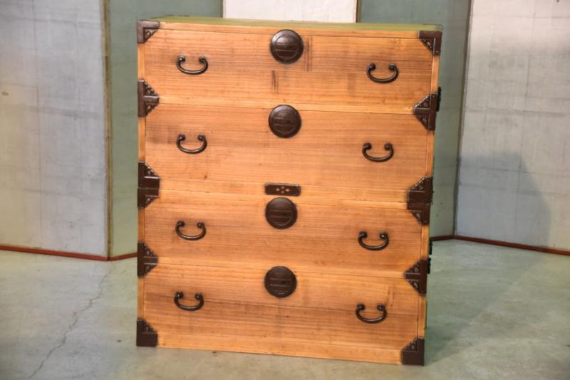 Antique 4 Drawer Clothing Chest - Image 2
