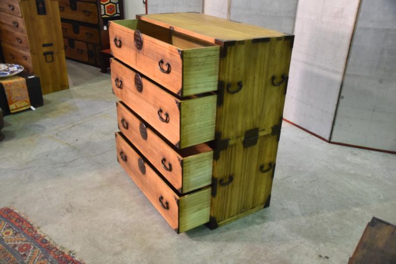 Antique 4 Drawer Clothing Chest - Image 10