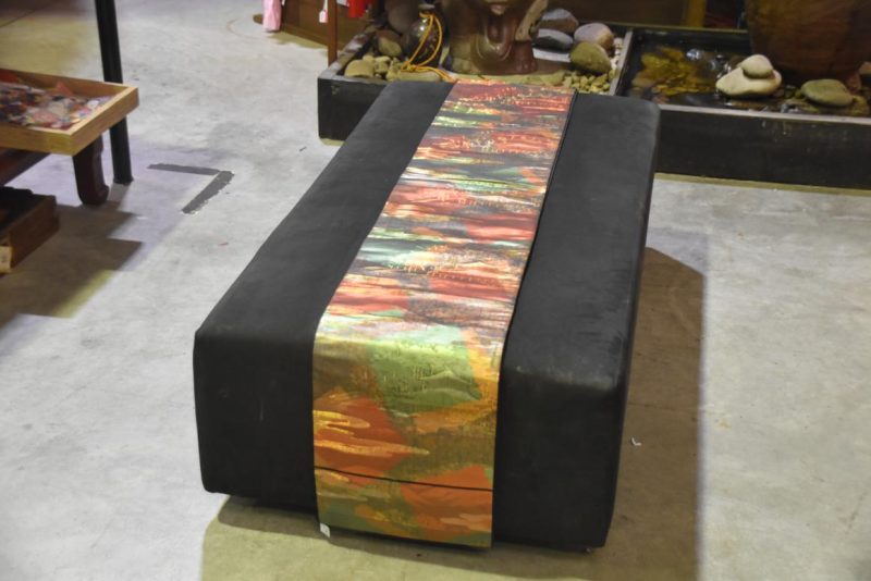 Japanese Gold Pavilion Temple Obi Sash