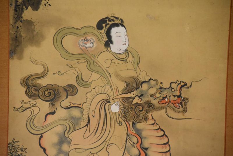 Japanese Benzaiten Riding a Kirin - Image 2