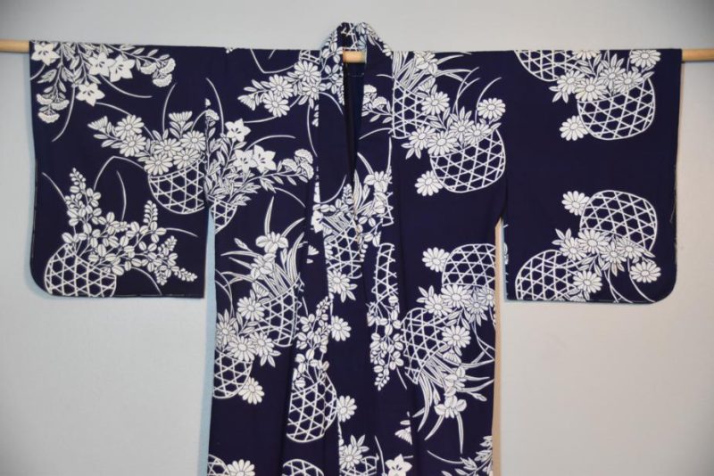 Summer Cotton Kimono - Yukata - Image 10