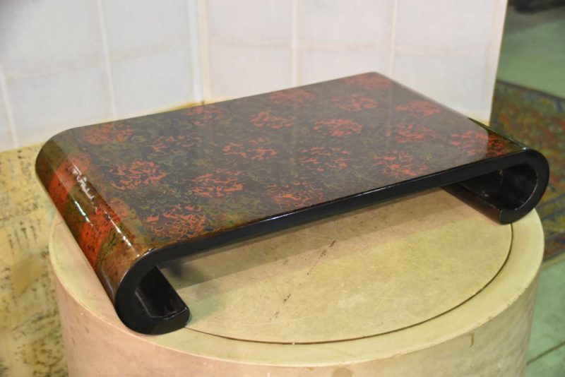 Lacquer Wooden Stand - Image 6