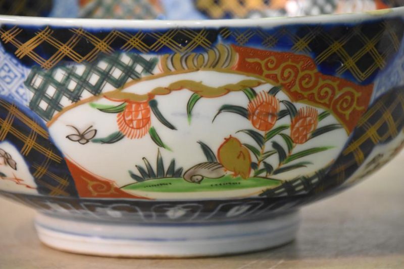 Coloured Imari Bowl - Japanese Porcelain - Image 10