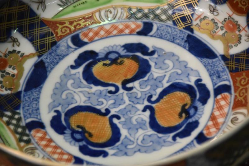 Coloured Imari Bowl - Japanese Porcelain - Image 6