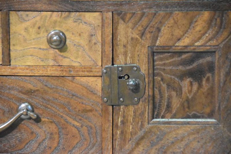 Japanese Antique Wood Sewing Box - Image 2