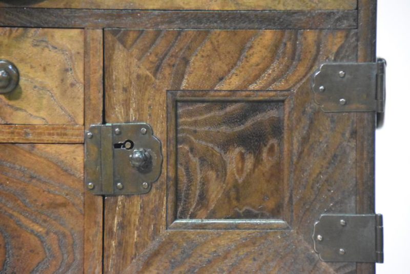 Japanese Antique Wood Sewing Box - Image 17