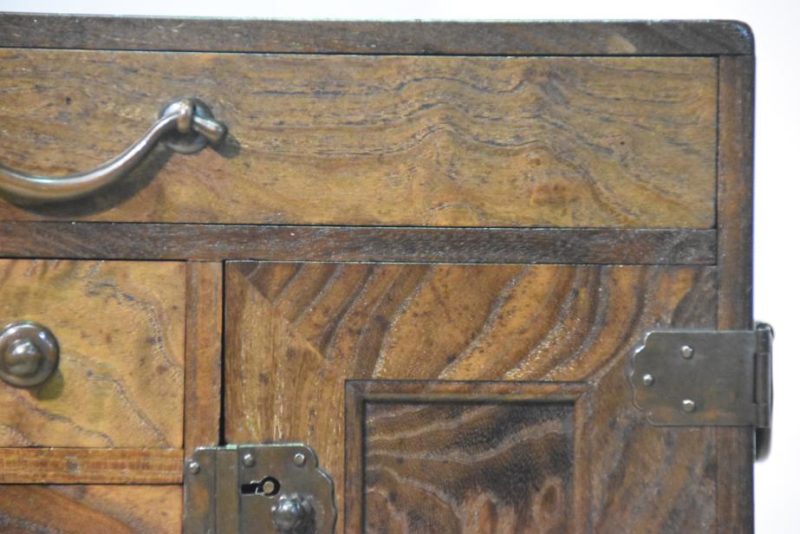 Japanese Antique Wood Sewing Box - Image 13
