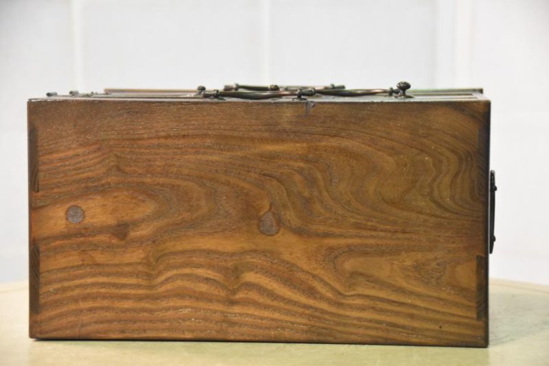 Japanese Antique Wood Sewing Box - Image 8