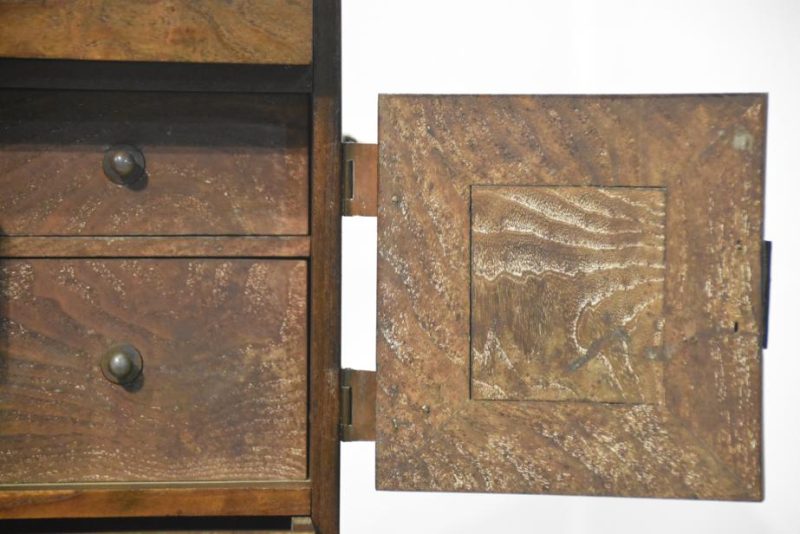 Japanese Antique Wood Sewing Box - Image 5
