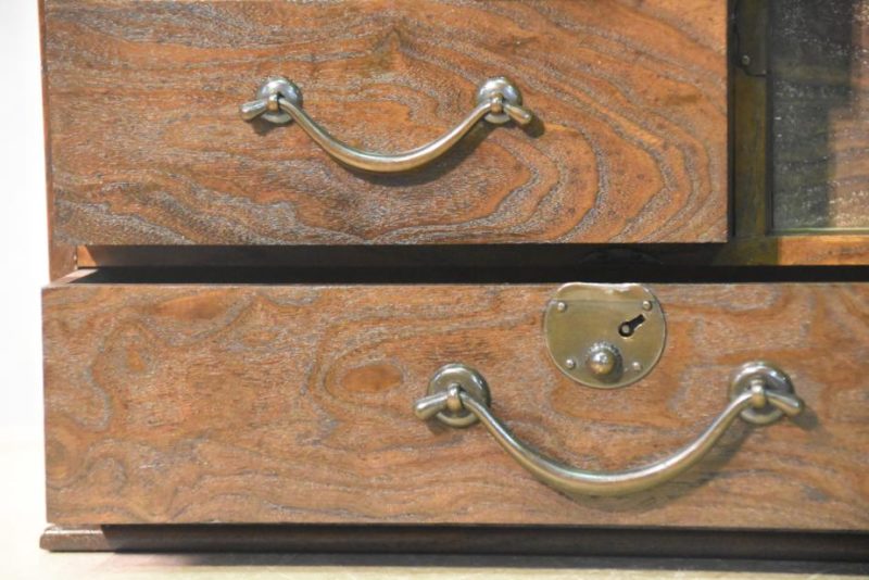 Japanese Antique Wood Sewing Box - Image 4