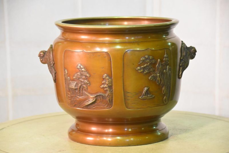 Japanese Bronze Planter