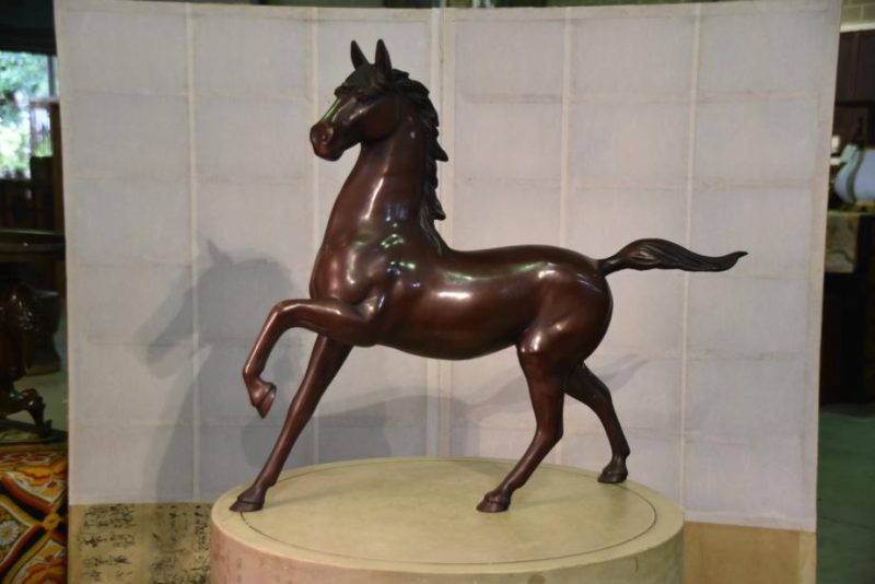 Japanese Bronze Horse
