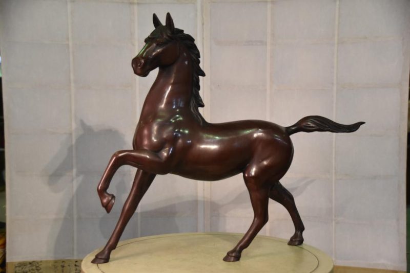 Japanese Bronze Horse - Image 2