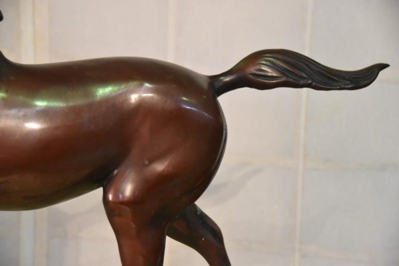 Japanese Bronze Horse - Image 8