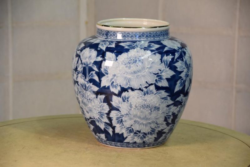 Japanese Blue and White Vase